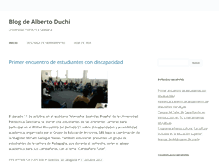 Tablet Screenshot of albertoduchi.info